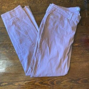 Mauve Ankle Jeggings